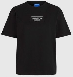Tričká s krátkym rukávom Karl Lagerfeld  KLJ REG OUTLINE LOGO TEE