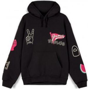 Mikiny Grimey  GCH572-BLK-FW23 BLCK