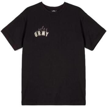 Tričká s krátkym rukávom Grimey  Ga690 BLK