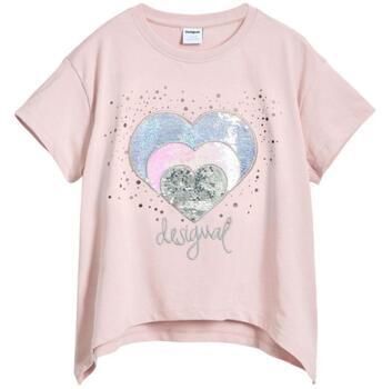 Tričká s krátkym rukávom Desigual  25SGTK01-3035