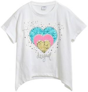 Tričká s krátkym rukávom Desigual  25SGTK01-1000