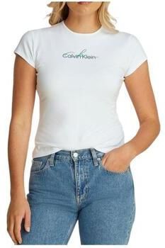 Tričká s krátkym rukávom Calvin Klein Jeans  LV047B828GYAA