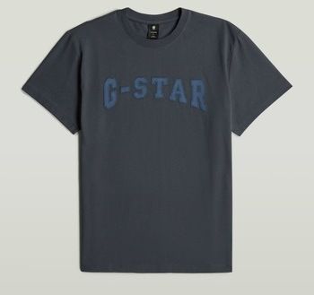 Tričká s krátkym rukávom G-Star Raw  D26840 C336 FELT LOGO R T