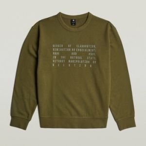 Svetre G-Star Raw  TEXT GRAPHIC R SW