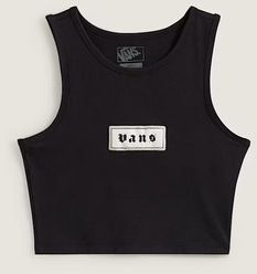Tielka a tričká bez rukávov Vans  UPWORN FITTED TANK