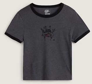 Tričká s krátkym rukávom Vans  CRUZING RINGER TEE