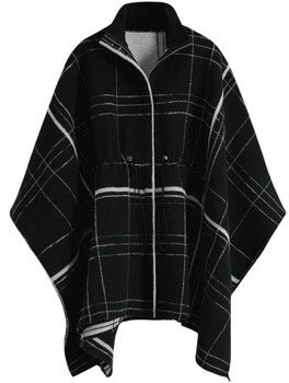 Kabáty Desigual  PONCHO_CUADROS ALDAMA 25WAIA07