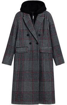 Kabáty Desigual  COAT_CAPUCHA_CHECK 25WWEW13