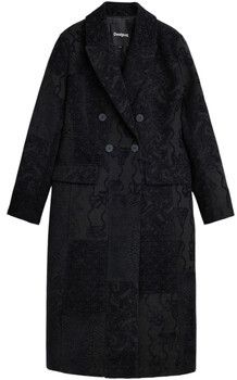 Kabáty Desigual  COAT_PATCH_BLACK 25WWEW16