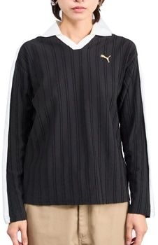 Polokošele s dlhým rukávom Puma  RELAXED LONG SLEEVE POL