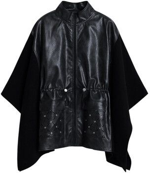 Kabáty Desigual  PONCHO_EYELETS ALDAMA 25WAIA08