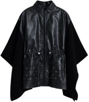 Kabáty Desigual  PONCHO_EYELETS ALDAMA 25WAIA08