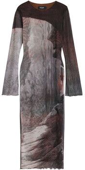 Dlhé šaty Desigual  VEST_ABYSS_LACROI 25WWVK01