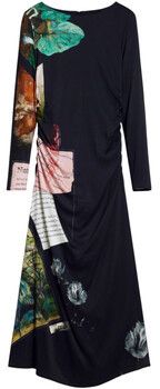 Dlhé šaty Desigual  VEST_PATCH_FIONA 25WWVW08