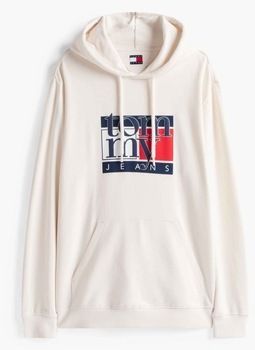 Mikiny Tommy Jeans  TJM REG RWB FLAG HOODIE