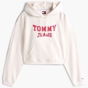 Mikiny Tommy Jeans  TJW BXY CRP VARSITY HOOD