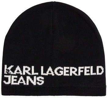 Čiapky Karl Lagerfeld  KLJ SINGLE LAYER LOGO BEAN
