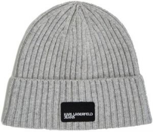 Čiapky Karl Lagerfeld  KLJ TURNED UP BEANIE