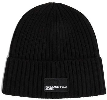 Čiapky Karl Lagerfeld  KLJ TURNED UP BEANIE