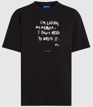 Tričká s krátkym rukávom Karl Lagerfeld  KLJ RELAXED KARLISM TEE