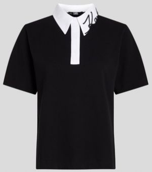 Polokošele s krátkym rukávom Karl Lagerfeld  KARL SIGNATURE POLO
