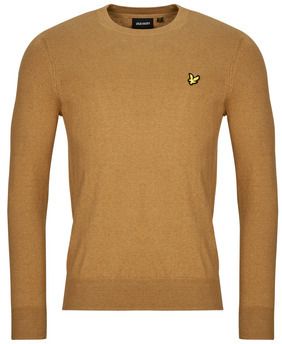 Mikiny Lyle & Scott  Cotton Merino Crew Neck Jumper