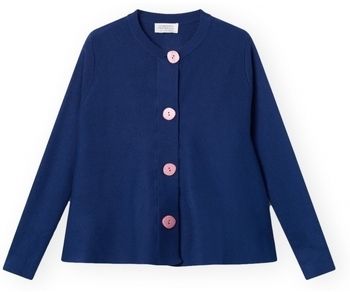 Vesty bez rukávov/Cardigany Compania Fantastica  COMPAÑIA FANTÁSTICA Knit 10212 - Navy Blue