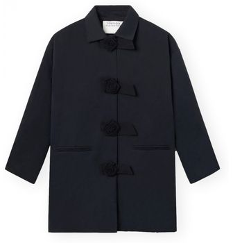 Kabáty Compania Fantastica  COMPAÑIA FANTÁSTICA Jacket 11061 - Black