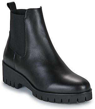 Polokozačky Myma  8500-MY-CUIR-NOIR