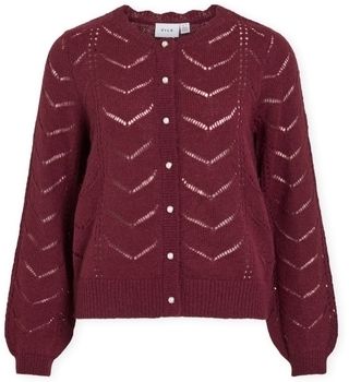 Vesty bez rukávov/Cardigany Vila  Cardigan Tuli L/S - Fig
