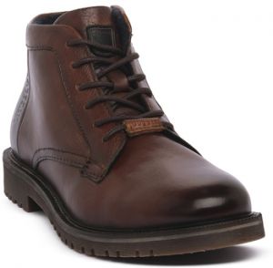 Polokozačky Bugatti  BUGATTI SHOES 6361 COGNAC