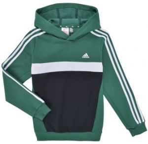 Mikiny adidas  Tiberio 3-Stripes Colorblock Fleece Hoodie