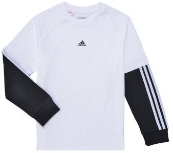 Tričká s dlhým rukávom adidas  Street Jam 2-in-1 Long Sleeve Long-Sleeve Top