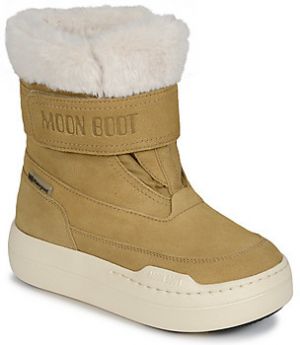 Obuv do snehu Moon Boot  MB JR PARK STRAP BOOT SUEDE