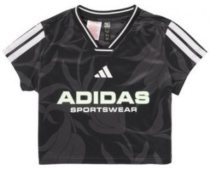 Tričká s krátkym rukávom adidas  House of Tiro Colors of Football Crop T-Shirt Kids