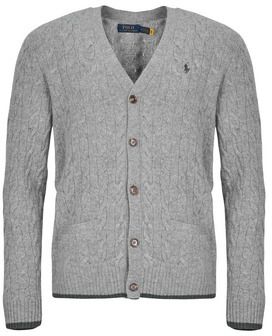 Vesty bez rukávov/Cardigany Polo Ralph Lauren  GILET EN MAILLE TORSADEE LAINE CACHEMIRE