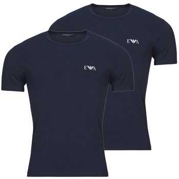 Tričká s krátkym rukávom Emporio Armani  2-PACK CREW NECK T-SHIRT AF14131