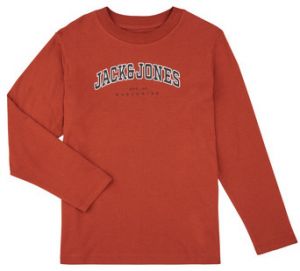 Tričká s dlhým rukávom Jack & Jones  JJECALEB VARSITY