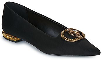 Balerínky/Babies Exé Shoes  EMERY-202-FABRIC-BLACK