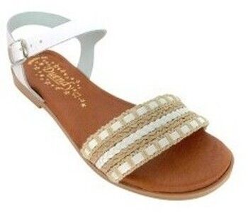 Sandále Duendy  Sandalia señora  3811 blanco