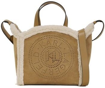 Kabelky Karl Lagerfeld  K CIRCLE SM TOTE SHEARLING