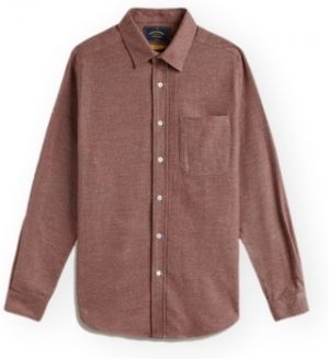Košele s dlhým rukávom Portuguese Flannel  Teca 2.0 Shirt - Brick