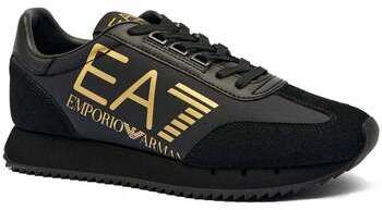 Nízke tenisky Ea7 Emporio Armani  Runner Trainers Triple Black/Gold