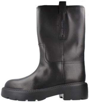 Čižmy do mesta Tommy Jeans  TJW LEATHER MID TUBULAR
