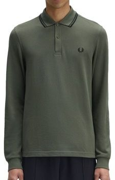 Polokošele s dlhým rukávom Fred Perry  LS TWIN TIPPED SHIRT