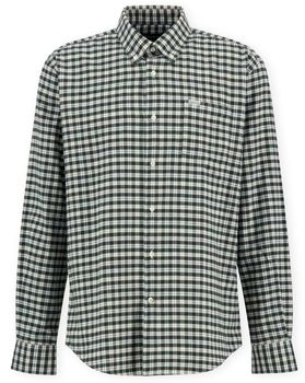 Košele s dlhým rukávom Barbour  Colderham Shirt - Forest