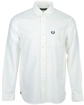 Košele s dlhým rukávom Fred Perry  OXFORD SHIRT