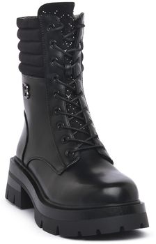 Čižmy do mesta Laura Biagiotti  CALF BLK
