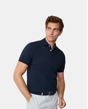 Polokošele s krátkym rukávom Hackett  HM562363 SLIM FIT LOGO