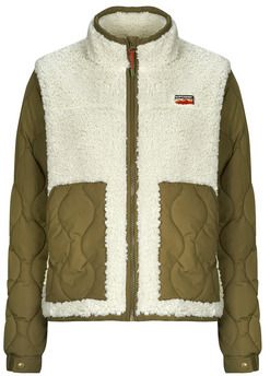 Flísové mikiny Superdry  FLEECE HYBRID JACKET